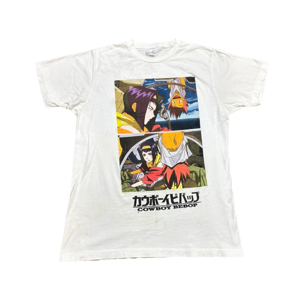Cowboy Bebop Anime Graphic Short Sleeve T Shirt Men's Medium Sunrise